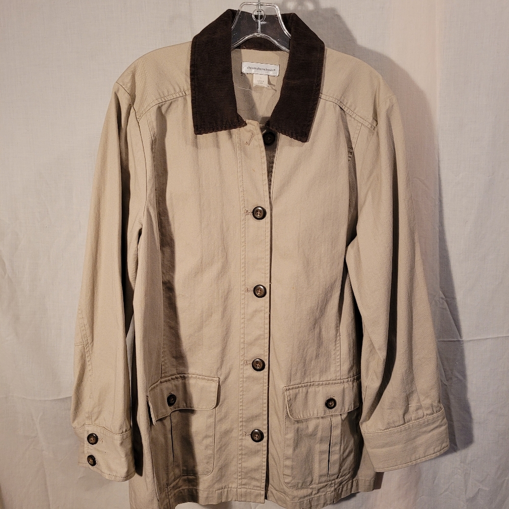 Christopher Banks Cotton Cream Coat